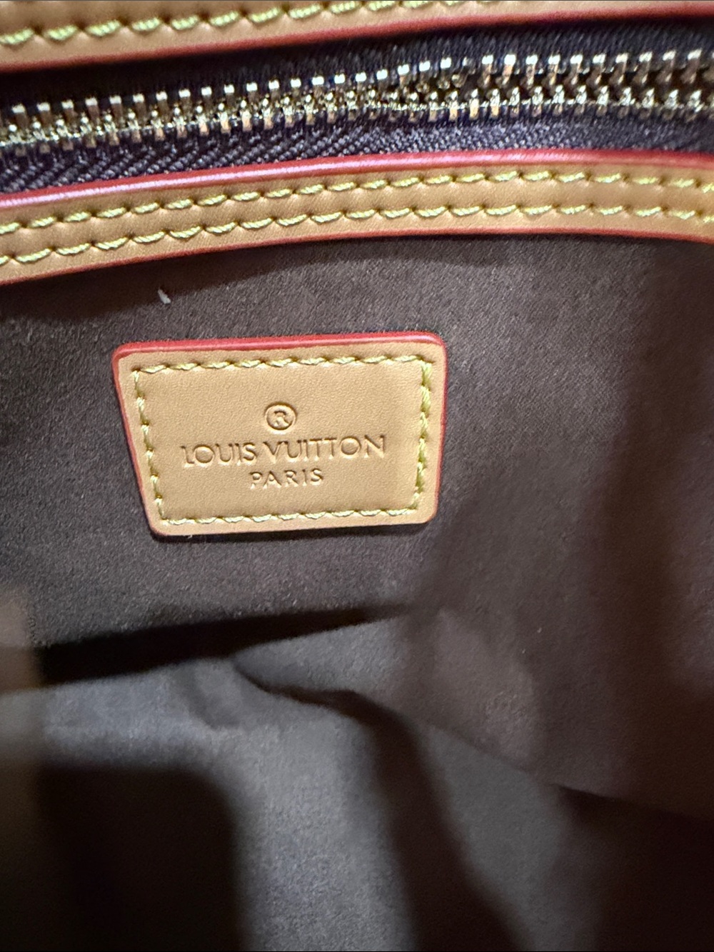 Brown Monogram Duffel with Tan Trim - Picture 11 of 15